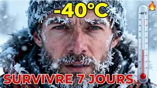 Survivre à -40°C Sans Chauffage : 7 Jours qui Testent Votre Volonté de Vivre
