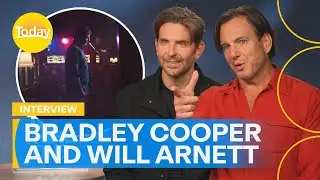 Bradley Cooper and Will Arnett chat about new film ‘Is This Thing On?’ | Today Show Australia