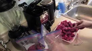 Join me getting meat ready for freezing