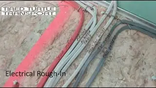 Cargo Trailer Camper Conversion - Part 6 Electrical rough-in