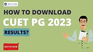 CUET PG 2023 Results!| How To Download CUET PG 2023 Results?|CUET PG Toppers| GetMyUni  #cuetpg