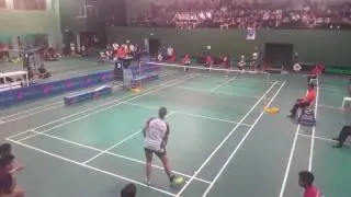 UAAP 79 Women's Badminton Finals. Game 2. Match 5 (1/2)