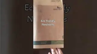 Eco friendly notebooks |  ECO friendly Blank Note book | books #youtubeshorts#ecofriendlyNote books