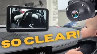 DoHonest Baby Car Camera 1080P HD Infant Safety Car Seat Mirror [DAD TECH REVIEWS]