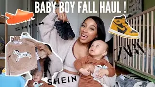 BABY BOY FALL CLOTHING HAUL ! ZARA KIDS , PAT PAT , SHEIN , WALMART ,YEEZY & MORE ! SUPER AFFORDABLE