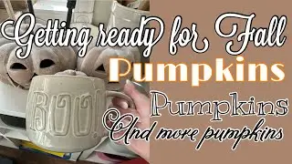New🍁2023 Getting ready for Fall ||Pumpkins Pumpkins and more Pumpkins