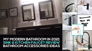 My Modern Bathroom in 2021 | Best Bathroom Faucets, Kitchen Faucets, Bathroom Accessories Install