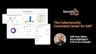 SecurityBridge - Short Demo with our CTO, Ivan Mans