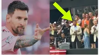 Lionel Messi's kind gesture towards David Beckham goes viral