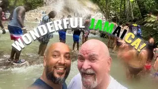 Blue Hole and Dunns River Falls, Jamaica with Jay