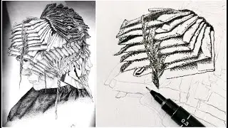 Рисунок точками. DOTWORK. 