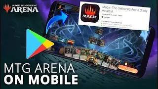 MTG Arena on Mobile - Samsung Note 10+ - AMAZING GRAPHICS! - Download Link in the Description