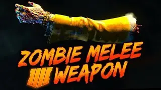 (Game Play) New! ZOMBIE ARM MELEE W3AP0N added to Black Ops 4 