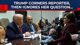 Трамп загоняет репортера в угол, заставляет ее ответить, а затем игнорирует ее вопрос: Смотрите |...