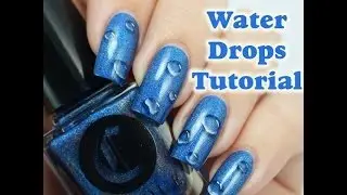 Lucy's Stash: One stroke Water Drops Tutorial