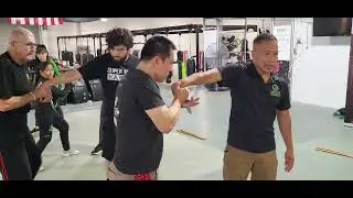 Master Apolo Ladra teaching Warrior Kali at Warrior Martial Arts 09 2023 Certification Seminars