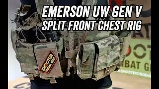 Emerson UW Gen V Split Front Chest Rig #EM7451