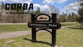 Centennial Park (Altoona, WI) - Jump It - Spring Time Ride (Helmet Cam)