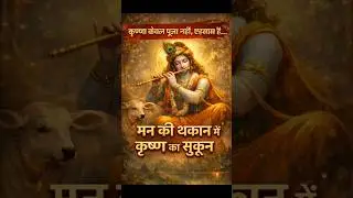 Krishna Bhakti | Devotional Shorts | Spiritual Wisdom | Calm Music | Krishna Quotes