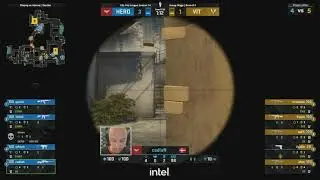 PISTOL VS AWP / VIT ZywDo VS HEROIC CadiaN / team vitality vs heroic #csgo #HERO #VIT