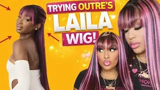 PRE-STYLED SYNTHETIC LACE ( do not wear how it comes) | 2024 #wigs