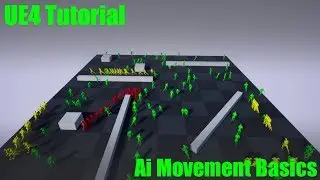UE4 Ai Movement Basics (UE4 Tutorial)