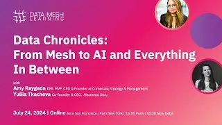 Data Mesh Learning: Data Chronicles - From Mesh to AI and Everything In Between