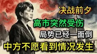 决战前夕，高市突然受伤，局势已经一面倒，中方不愿看到的情况发生