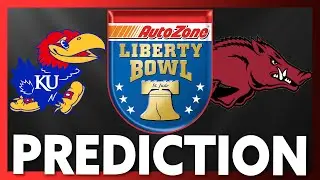 2022 Kansas vs Arkansas College Football Prediction | Liberty Bowl