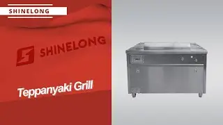 2025 Must-Have! 304 Stainless Steel Gas Teppanyaki Grill with Electric Exhaust System