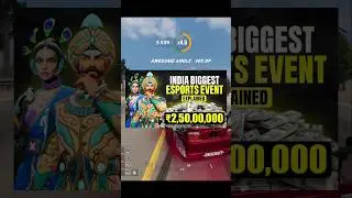India's biggest eSports tournament of 2.5 crore. #indusmobile #indusbattleroyalegameplay