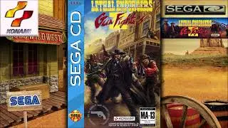Lethal Enforcers 2 -10- Saloon Showdown [Stage 3-3~4] (SEGA CD)💿- OST