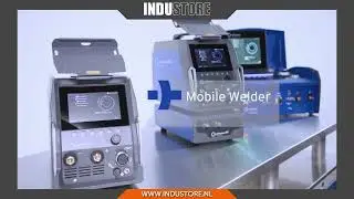 Industore: Orbitaal lassen | Orbitalum Mobile Welder OC Plus lasmachine, met Orbicool MW koelunit.