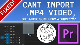 How to fix video import bug to Premiere Pro CC 2017 timeline