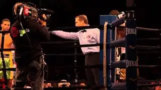 Abner Cotto punches Javier Fortuna in the back of the head twice