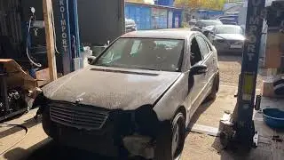 Mercedes-Benz w203 5.0 m113 manual shift first exit