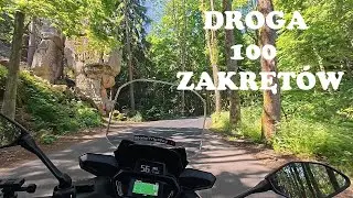 Droga Stu Zakrętów nr 387.Yamaha xmax 300 MotoVlog
