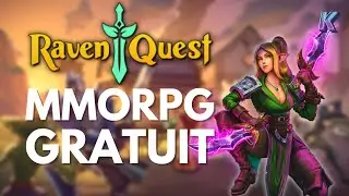 RAVEN QUEST 🔥 MMORPG Gratuit & R&eacute;tro et Blockchain (RavenQuest Gameplay PC HD FR)