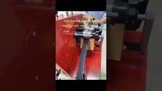 Leather Belt Laminating and Edge Trimming Machine YF 825 1