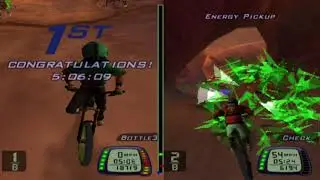 Mai vs Richie (Arcade Mode) | Downhill Domination (PS2) Multiplayer