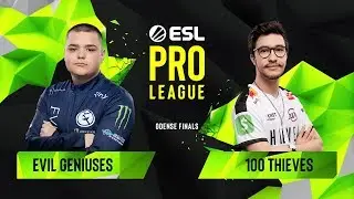 CS:GO - Evil Geniuses vs. 100 Thieves [Mirage] Map 1 - Group A - ESL Pro League Season 10 Finals