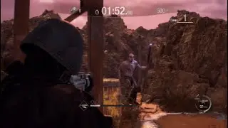 Im crazy with hunk Resident Evil 4R Hunk 150 kills