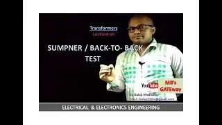 Sumpner's Test on Single Phase Transformer - Back to Back Test