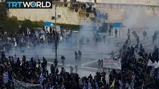 Macedonia Name Dispute: Violent clashes in Greece as thousands protest