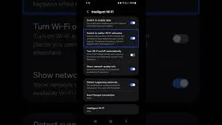 Use this intelligent Wi-Fi features for blind users smart automatic intelligent Wi-Fi setup