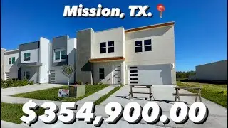 NEW CONSTRUCTION | $354,900.00 | MISSION, TX. | 3 BEDS | 3.5 BATHS | 2,025 SQ. Ft. | 2 CAR GARAGE |