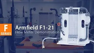 Armfield F1-21-MKII Demostraci&oacute;n del Medidor de Flujo