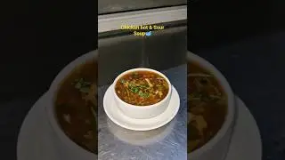 Chicken Hot & Sour Soup,  Restaurant Style,  #food #recipe #shorts #kitchen #hotel #restaurant