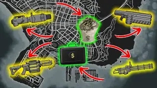 GTA 5 - All Secret Money & Rare Weapon Locations! (Unlimited Money & Weapons)