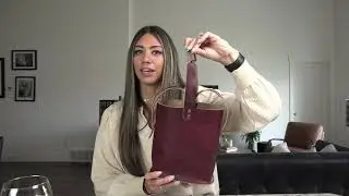 Napa Leather Double Wine Tote